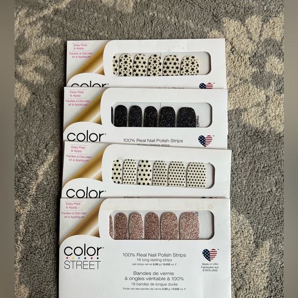 Color Street Other - NWT color street Tokyo lights polka dotcom living the gleam Star for the course